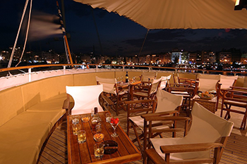 Outdoor Bar and Lounge Area